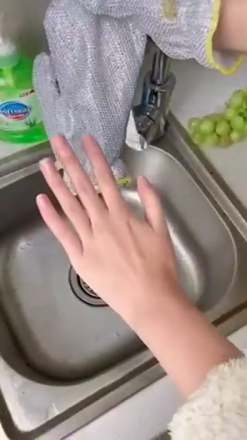 🧤 Premium Steel Scrubber Gloves for Cleaning Utensils | Durable, Rust-Free & Easy to Use